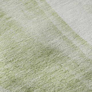 Piper Looms Mayfield Abstract AMF667 Olive Machine Washable Area Rug Swatch Image