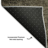 Piper Looms Mayfield Abstract AMF667 Taupe Machine Washable Area Rug Backing Image