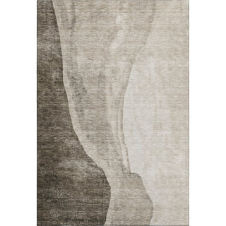 Piper Looms Mayfield Abstract AMF667 Taupe Machine Washable Area Rug main image