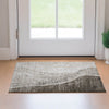Piper Looms Mayfield Abstract AMF667 Taupe Machine Washable Area Rug Scatter Lifestyle Image Feature