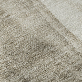 Piper Looms Mayfield Abstract AMF667 Taupe Machine Washable Area Rug Swatch Image