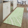 Piper Looms Mayfield Abstract AMF668 Aloe Machine Washable Area Rug Runner Lifestyle Image Feature