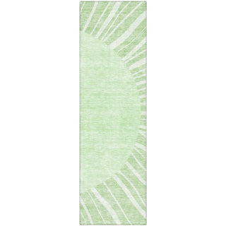 Piper Looms Mayfield Abstract AMF668 Aloe Machine Washable Area Rug Runner Main Image
