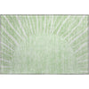 Piper Looms Mayfield Abstract AMF668 Aloe Machine Washable Area Rug Scatter Main Image