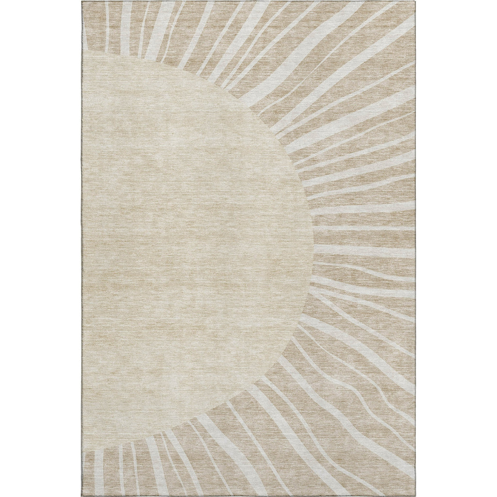 Piper Looms Mayfield Abstract AMF668 Beige Machine Washable Area Rug main image