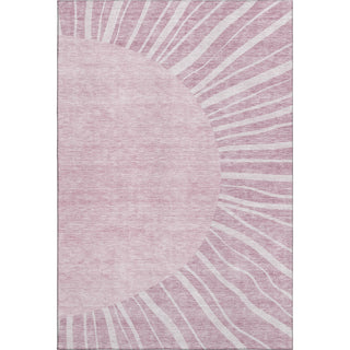 Piper Looms Mayfield Abstract AMF668 Blush Machine Washable Area Rug main image