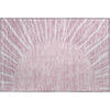 Piper Looms Mayfield Abstract AMF668 Blush Machine Washable Area Rug Scatter Main Image
