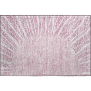 Piper Looms Mayfield Abstract AMF668 Blush Machine Washable Area Rug Scatter Main Image