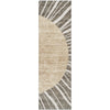 Piper Looms Mayfield Abstract AMF668 Chocolate Machine Washable Area Rug Runner Main Image