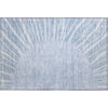 Piper Looms Mayfield Abstract AMF668 Denim Machine Washable Area Rug Scatter Main Image