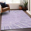 Piper Looms Mayfield Abstract AMF668 Lavender Machine Washable Area Rug Lifestyle Image Feature