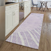 Piper Looms Mayfield Abstract AMF668 Lavender Machine Washable Area Rug Runner Lifestyle Image Feature