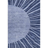Piper Looms Mayfield Abstract AMF668 Navy Machine Washable Area Rug main image