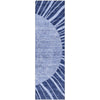 Piper Looms Mayfield Abstract AMF668 Navy Machine Washable Area Rug Runner Main Image
