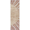 Piper Looms Mayfield Abstract AMF668 Paprika Machine Washable Area Rug Runner Main Image