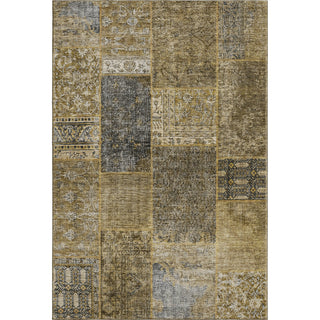 Piper Looms Mayfield Patchwork AMF669 Brown Machine Washable Area Rug main image