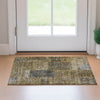 Piper Looms Mayfield Patchwork AMF669 Brown Machine Washable Area Rug Scatter Lifestyle Image Feature