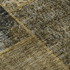 Piper Looms Mayfield Patchwork AMF669 Brown Machine Washable Area Rug Swatch Image