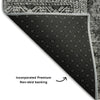 Piper Looms Mayfield Patchwork AMF669 Gray Machine Washable Area Rug Backing Image