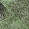 Piper Looms Mayfield Patchwork AMF669 Green Machine Washable Area Rug Swatch Image