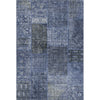 Piper Looms Mayfield Patchwork AMF669 Navy Machine Washable Area Rug main image