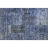 Piper Looms Mayfield Patchwork AMF669 Navy Machine Washable Area Rug Scatter Main Image