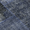 Piper Looms Mayfield Patchwork AMF669 Navy Machine Washable Area Rug Swatch Image
