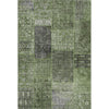 Piper Looms Mayfield Patchwork AMF669 Olive Machine Washable Area Rug main image