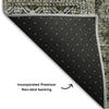 Piper Looms Mayfield Patchwork AMF669 Taupe Machine Washable Area Rug Backing Image