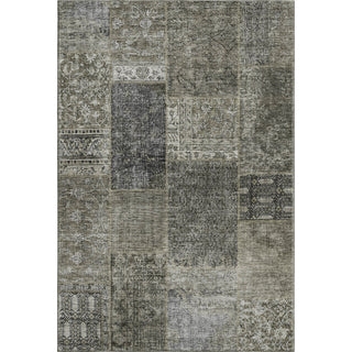 Piper Looms Mayfield Patchwork AMF669 Taupe Machine Washable Area Rug main image