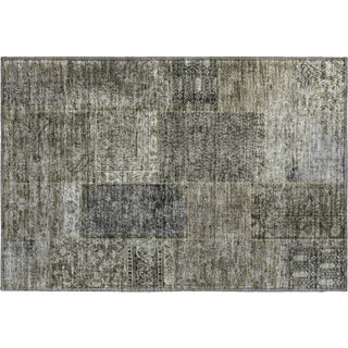 Piper Looms Mayfield Patchwork AMF669 Taupe Machine Washable Area Rug Scatter Main Image
