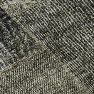 Piper Looms Mayfield Patchwork AMF669 Taupe Machine Washable Area Rug Swatch Image