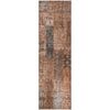 Piper Looms Mayfield Patchwork AMF669 Terracotta Machine Washable Area Rug Runner Main Image