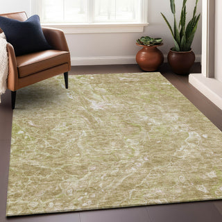 Piper Looms Mayfield Abstract AMF670 Beige Machine Washable Area Rug Lifestyle Image Feature