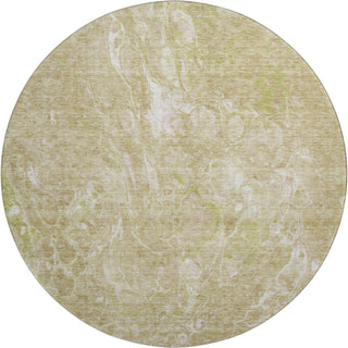 Piper Looms Mayfield Abstract AMF670 Beige Machine Washable Area Rug Round Main Image
