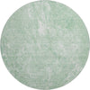 Piper Looms Mayfield Abstract AMF670 Mint Machine Washable Area Rug Round Main Image