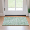 Piper Looms Mayfield Abstract AMF670 Mint Machine Washable Area Rug Scatter Lifestyle Image Feature