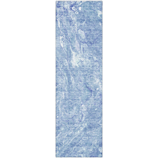 Piper Looms Mayfield Abstract AMF670 Sky Machine Washable Area Rug Runner Main Image
