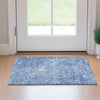Piper Looms Mayfield Abstract AMF670 Sky Machine Washable Area Rug Scatter Lifestyle Image Feature