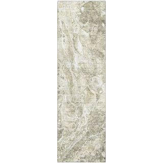 Piper Looms Mayfield Abstract AMF670 Tan Machine Washable Area Rug Runner Main Image