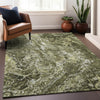 Piper Looms Mayfield Abstract AMF670 Taupe Machine Washable Area Rug Lifestyle Image Feature