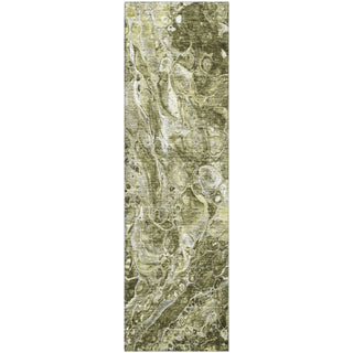 Piper Looms Mayfield Abstract AMF670 Taupe Machine Washable Area Rug Runner Main Image