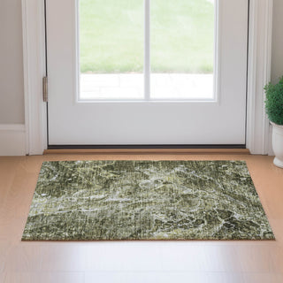 Piper Looms Mayfield Abstract AMF670 Taupe Machine Washable Area Rug Scatter Lifestyle Image Feature