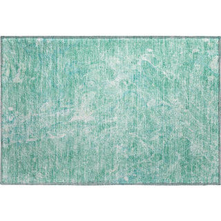 Piper Looms Mayfield Abstract AMF670 Teal Machine Washable Area Rug Scatter Main Image