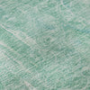 Piper Looms Mayfield Abstract AMF670 Teal Machine Washable Area Rug Swatch Image