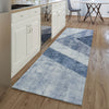 Piper Looms Mayfield Geometric AMF671 Blue Machine Washable Area Rug Runner Lifestyle Image Feature