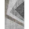 Piper Looms Mayfield Geometric AMF671 Gray Machine Washable Area Rug main image