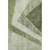 Piper Looms Mayfield Geometric AMF671 Olive Machine Washable Area Rug main image