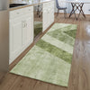 Piper Looms Mayfield Geometric AMF671 Olive Machine Washable Area Rug Runner Lifestyle Image Feature