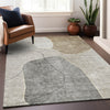 Piper Looms Mayfield Abstract AMF672 Beige Machine Washable Area Rug Lifestyle Image Feature